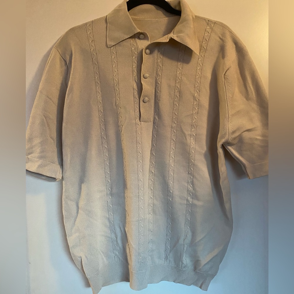 Vintage cotton blend men’s shirt